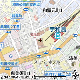 宇和島市学習交流センター（パフィオうわじま）周辺の地図