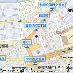 コーポ恵美須周辺の地図