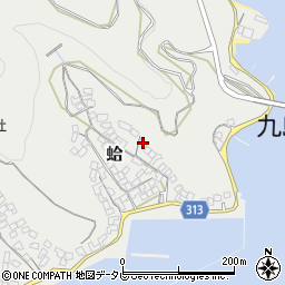 愛媛県宇和島市蛤29周辺の地図