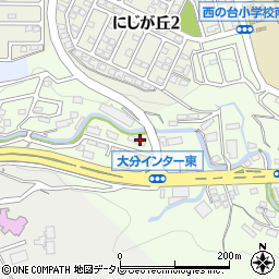 株式会社エスアールエル　大分営業所周辺の地図