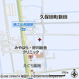 佐賀県佐賀市久保田町大字新田1461-1周辺の地図