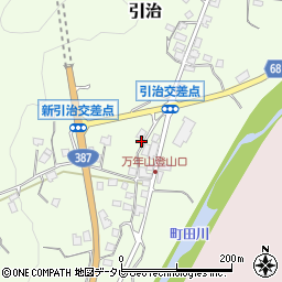 大分県玖珠郡九重町引治658-6周辺の地図