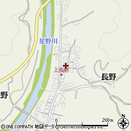 福岡県八女市長野420周辺の地図