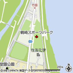 鶴崎スポーツパーク周辺の地図