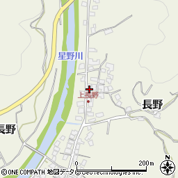 福岡県八女市長野408周辺の地図
