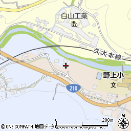 大分県玖珠郡九重町後野上137-4周辺の地図