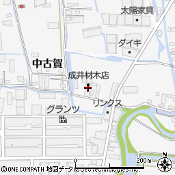 成井材木店周辺の地図