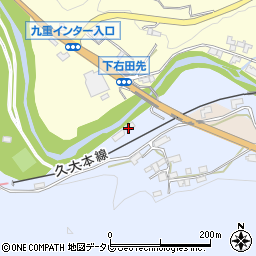 大分県玖珠郡九重町後野上120周辺の地図