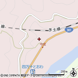 高知県高岡郡四万十町十和川口129周辺の地図