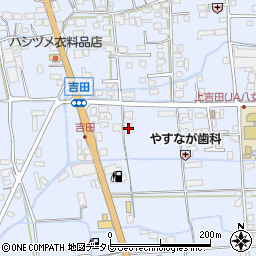 福岡県八女市吉田681周辺の地図