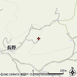 福岡県八女市長野917-1周辺の地図