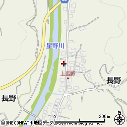 福岡県八女市長野406周辺の地図