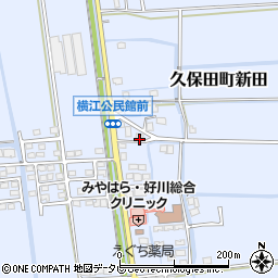 佐賀県佐賀市久保田町大字新田1452周辺の地図