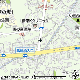 株式会社柴田石油商会　西の台給油所周辺の地図