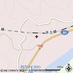 高知県高岡郡四万十町十和川口131周辺の地図