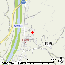 福岡県八女市長野399-1周辺の地図