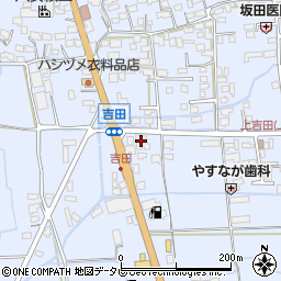 福岡県八女市吉田777周辺の地図