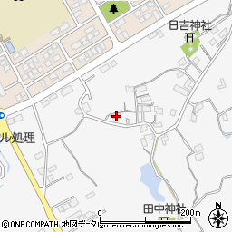 大分県大分市木田1510-1周辺の地図