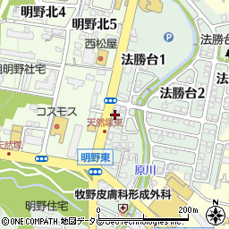 Ｃ＆Ｃ明野周辺の地図