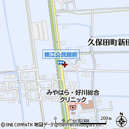 佐賀県佐賀市久保田町大字新田1456周辺の地図