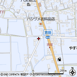 福岡県八女市吉田940周辺の地図