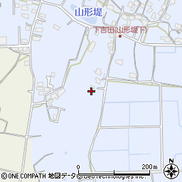 福岡県八女市吉田1236周辺の地図
