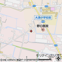 福岡県三潴郡大木町前牟田721周辺の地図