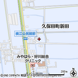 佐賀県佐賀市久保田町大字新田1439周辺の地図