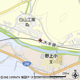 大分県玖珠郡九重町右田1048周辺の地図