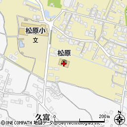 松原周辺の地図