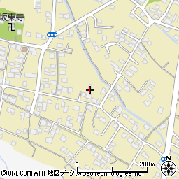 福岡県筑後市熊野1039-1周辺の地図
