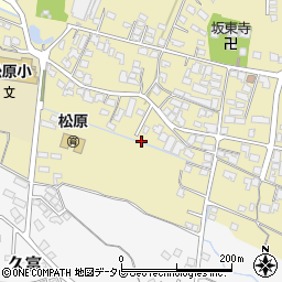 福岡県筑後市熊野945-3周辺の地図