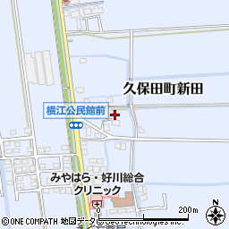 佐賀県佐賀市久保田町大字新田1441周辺の地図