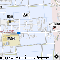 福岡県八女市吉田360周辺の地図
