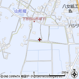 福岡県八女市吉田1020周辺の地図
