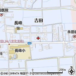 福岡県八女市吉田364周辺の地図