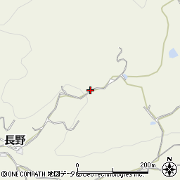 福岡県八女市長野968-1周辺の地図