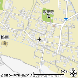 福岡県筑後市熊野956-4周辺の地図