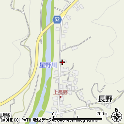 福岡県八女市長野394周辺の地図