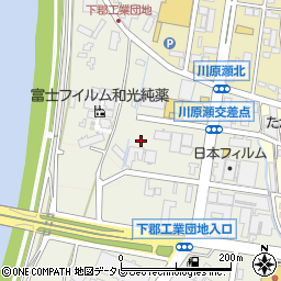 東九石材株式会社　大分本店展示館周辺の地図