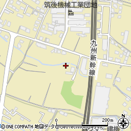 福岡県筑後市熊野1286周辺の地図