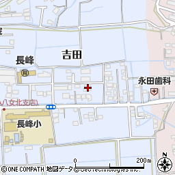 福岡県八女市吉田359周辺の地図