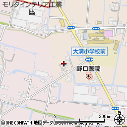 福岡県三潴郡大木町前牟田718周辺の地図