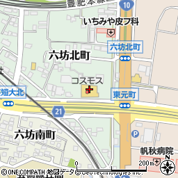 株式会社コスモス薬品　ディスカウントドラッグコスモス東元町店周辺の地図