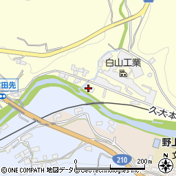 大分県玖珠郡九重町右田1060周辺の地図