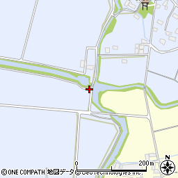 福岡県筑後市西牟田3159周辺の地図