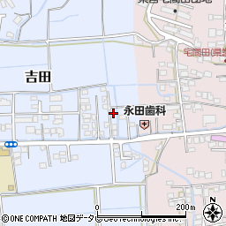 福岡県八女市吉田316-3周辺の地図