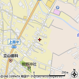 福岡県筑後市熊野1423周辺の地図