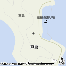 愛媛県宇和島市戸島3989周辺の地図