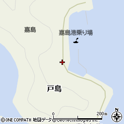 愛媛県宇和島市戸島3977周辺の地図
